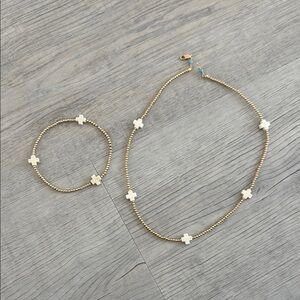 Enewton Classic Cross Necklace & Bracelet